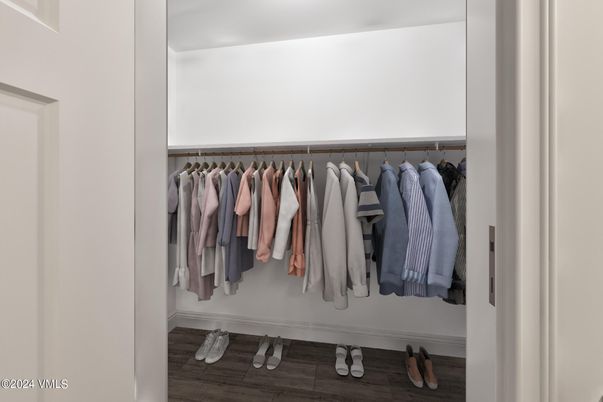 Interior, Walk-in Closets, Wood Texture Flooring