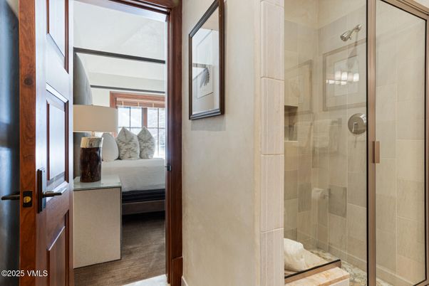 Bathroom, Bedroom, Glass Shower, Interior