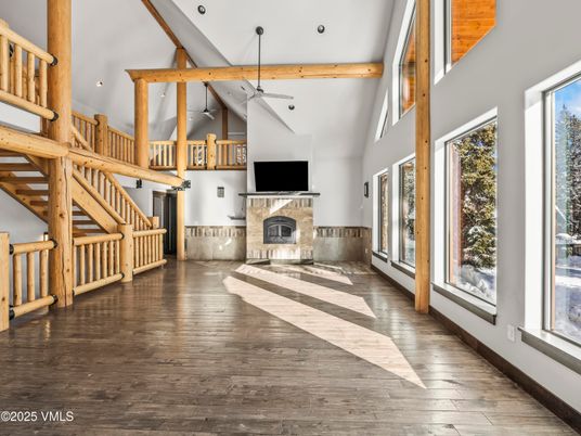 Fireplace, Interior, Wooden Beams, Wood Texture Flooring