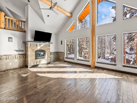 Fireplace, Interior, Wooden Beams, Wood Texture Flooring