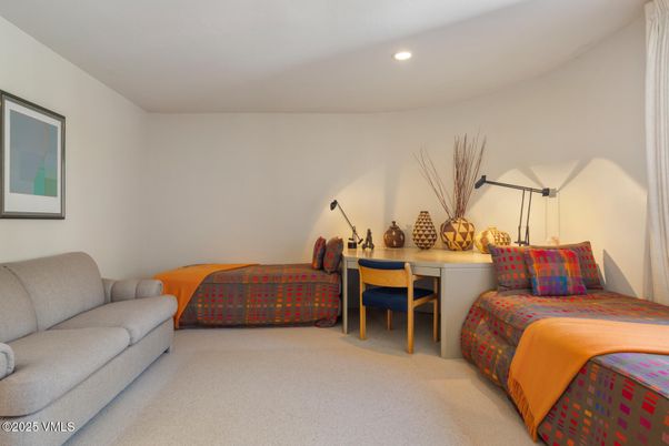 Bedroom, Home Office, Interior, Recessed Lighting
