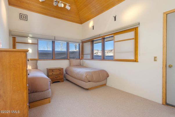 Bedroom, Interior, Wooden Ceilings