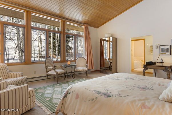 Bedroom, Interior, Wooden Ceilings