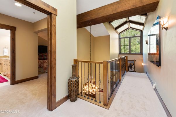 Interior, Recessed Lighting, Wooden Beams