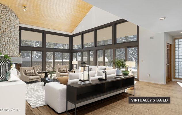 Interior, Living room, Recessed Lighting, Wooden Ceilings, Wood Texture Flooring
