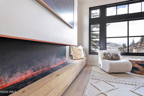 Fireplace, Interior, Wood Texture Flooring