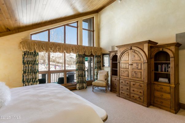 Bedroom, Interior, Wooden Ceilings