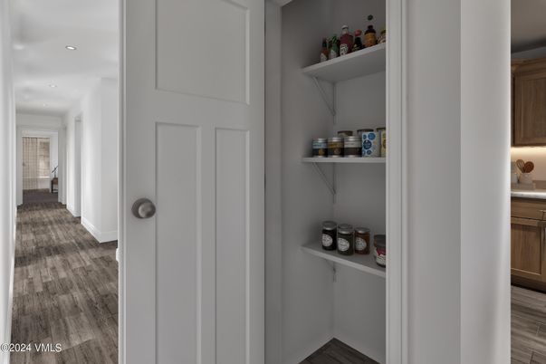 Interior, Recessed Lighting, Wood Texture Flooring