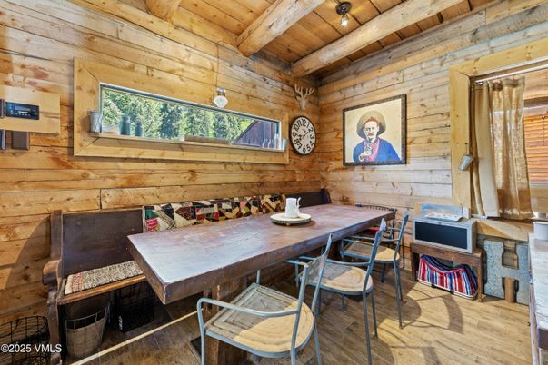 Dining room, Interior, Wooden Beams, Wooden Ceilings, Wood Texture Flooring, Wooden Walls