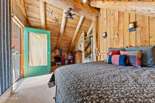 Bedroom, Interior, Wooden Beams, Wooden Ceilings, Wooden Walls