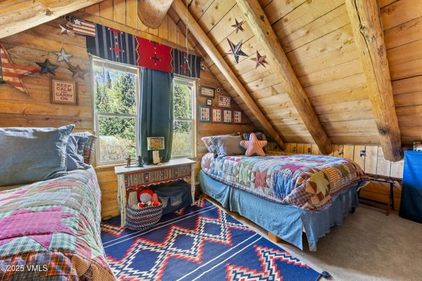Bedroom, Interior, Wooden Beams, Wooden Ceilings, Wooden Walls