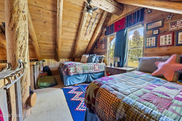 Bedroom, Interior, Wooden Beams, Wooden Ceilings, Wooden Walls