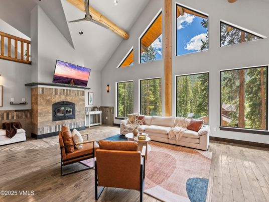 Fireplace, Interior, Living room, Wooden Beams, Wood Texture Flooring
