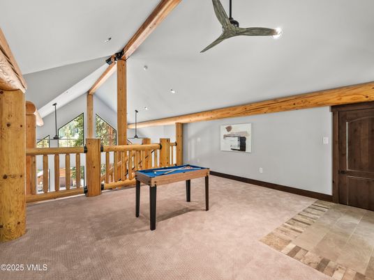 Billiard Table, Game Room, Interior, Pendant Lights, Recessed Lighting