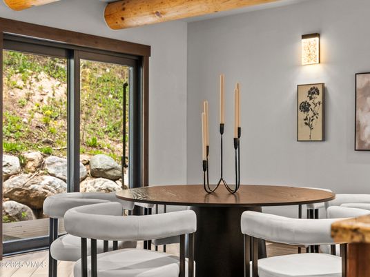 Dining room, Interior, Wooden Beams