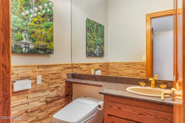 Bathroom, Interior, Wooden Walls