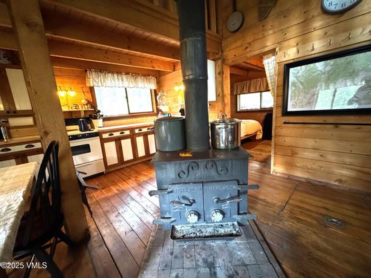 Fireplace, Interior, Kitchen, Wooden Beams, Wooden Ceilings, Wood Texture Flooring, Wooden Walls