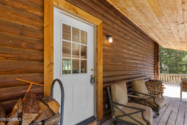 Exterior, Wood Texture Flooring, Wooden Walls