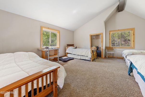 Bedroom, Interior, Wooden Beams
