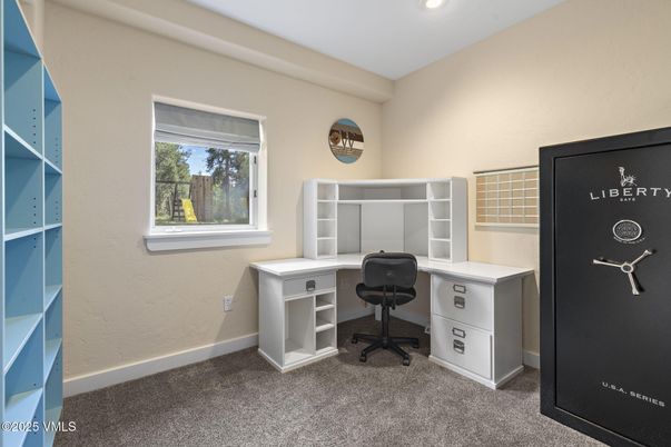 Home Office, Interior, Recessed Lighting