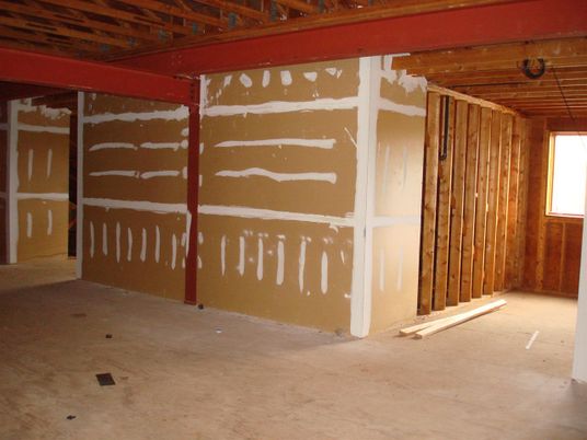 Empty room, Interior, Wooden Beams, Wooden Ceilings, Wooden Walls
