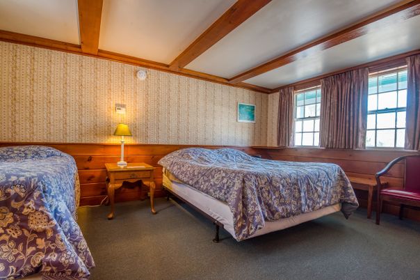 Bedroom, Interior, Wooden Beams