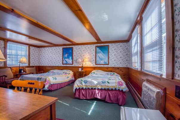 Bedroom, Interior, Wooden Beams