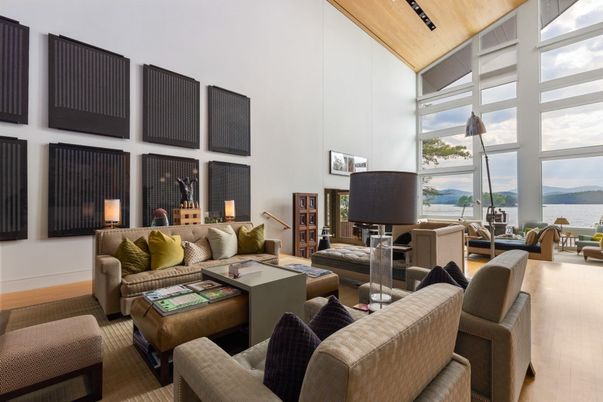 Interior, Living room, Wooden Ceilings, Wood Texture Flooring