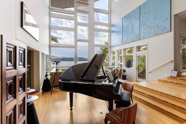 Interior, Piano, Wood Texture Flooring