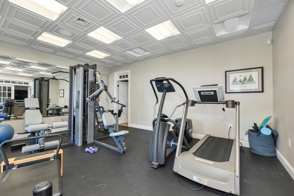 Fitness Equipment, Gym, Interior