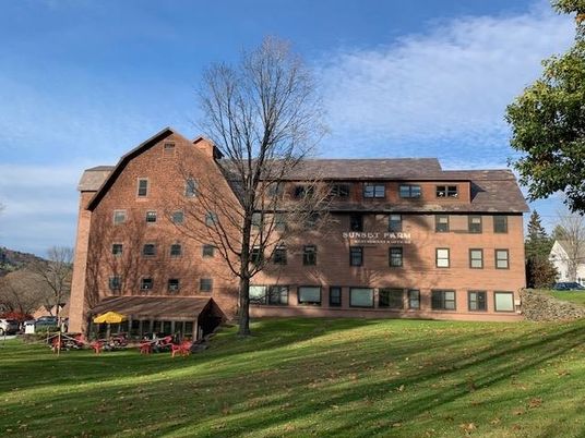 Backyard, Exterior, Facade, Condo Building
