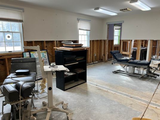 Home Office, Interior, Wooden Walls