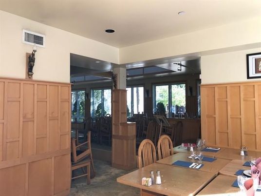 Dining room, Interior, Recessed Lighting