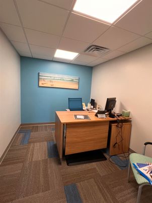 Home Office, Interior, Recessed Lighting