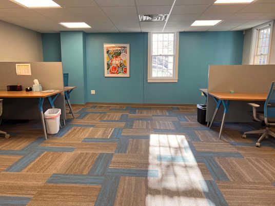 Home Office, Interior, Recessed Lighting