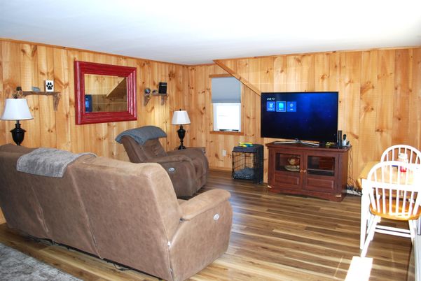 Interior, Living room, Wood Texture Flooring, Wooden Walls