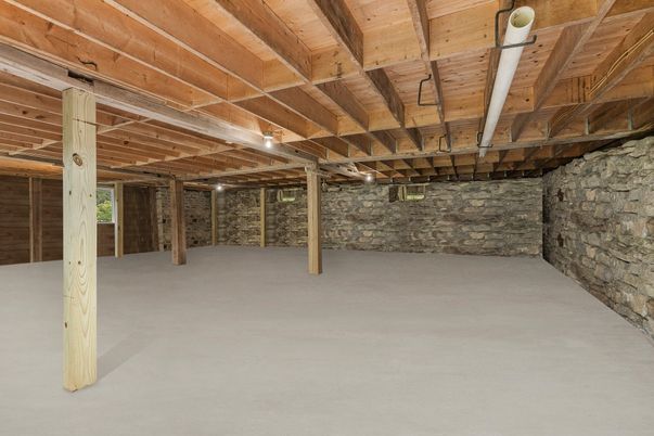 Interior, Stone Walls, Wooden Beams, Wooden Ceilings