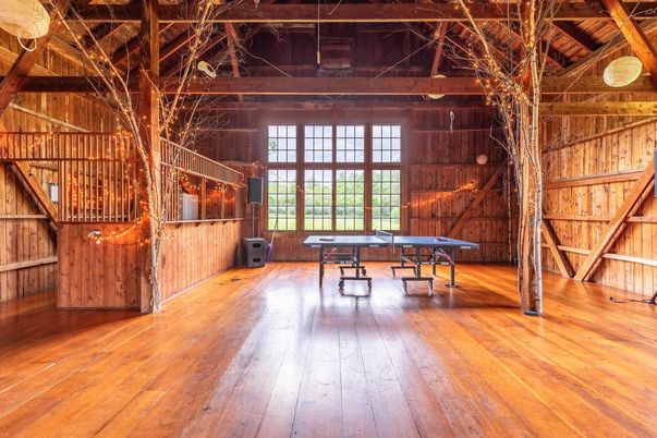 Game Room, Interior, Wooden Beams, Wooden Ceilings, Wood Texture Flooring, Wooden Walls