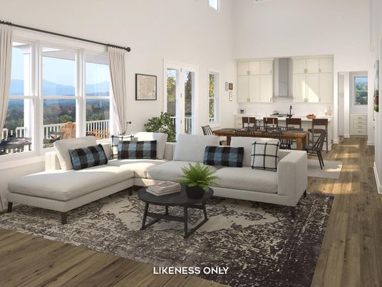 Dining room, Interior, Kitchen, Living room, Wood Texture Flooring