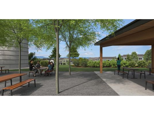 Backyard, Exterior
