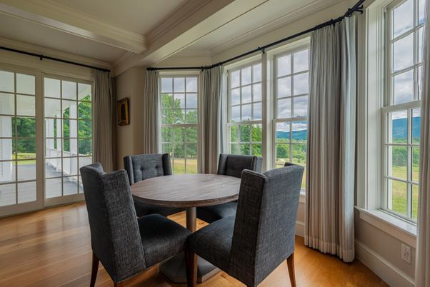 Dining room, Interior, Wood Texture Flooring