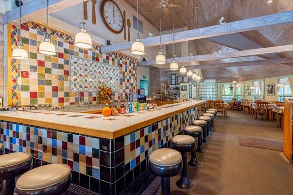 Dining room, Interior, Pendant Lights, Wooden Beams