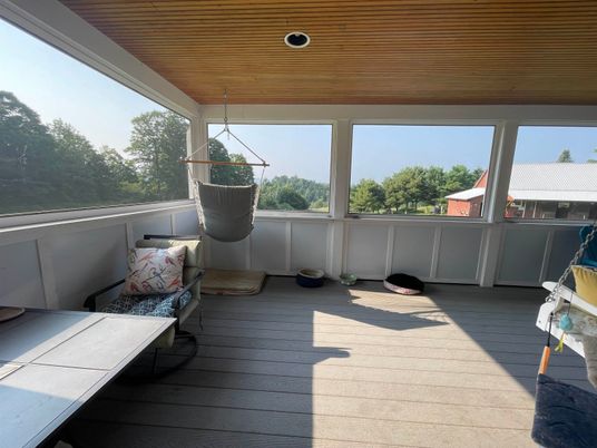 Interior, Sun Room, Wooden Ceilings, Wood Texture Flooring