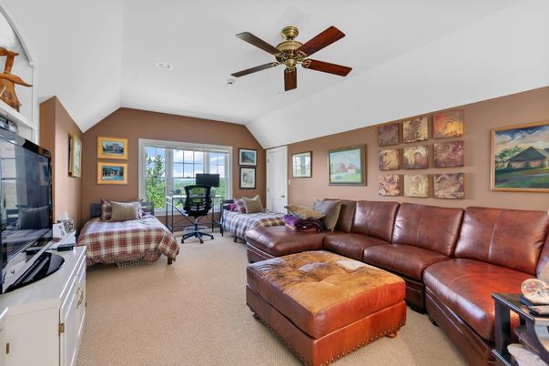 Home Office, Interior, Living room