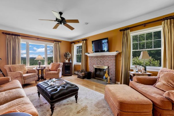Fireplace, Interior, Living room, Wood Texture Flooring