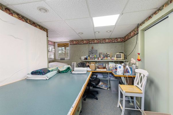 Home Office, Interior, Recessed Lighting