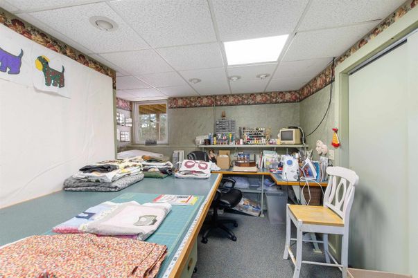 Home Office, Interior, Recessed Lighting