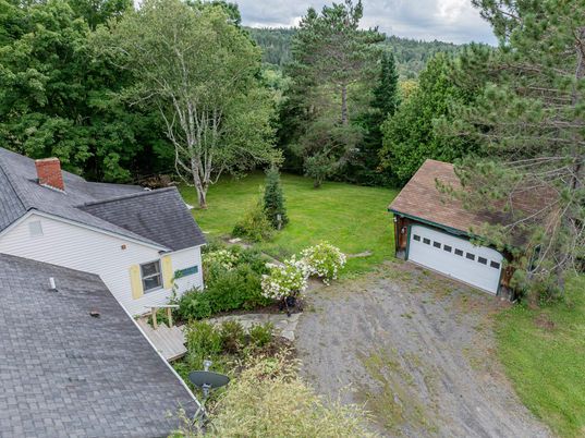 Backyard, Detached Garage, Exterior