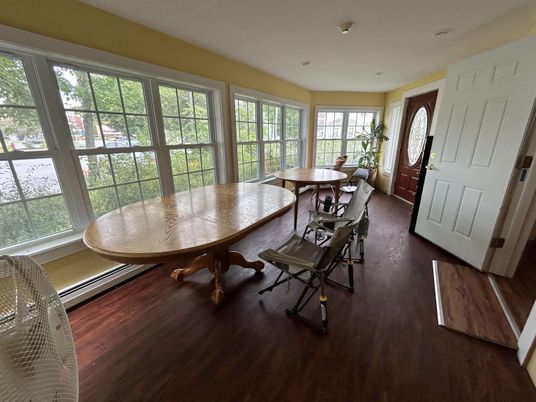 Dining room, Interior, Wood Texture Flooring
