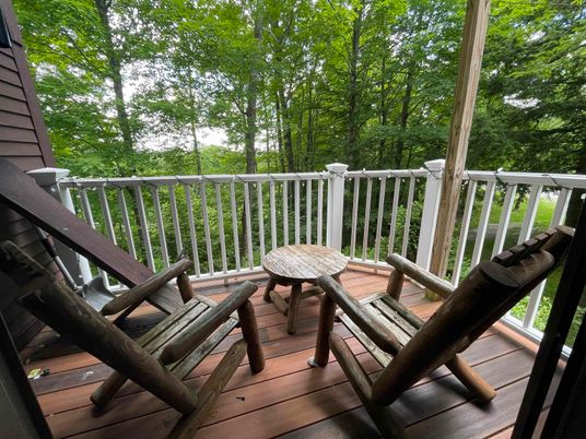Exterior, Wood Texture Flooring